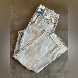 Pistola Lennon High Rise Ankle Boot- Vintage Acid Wash -Size 29